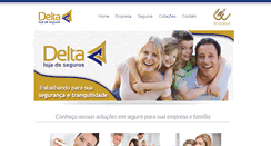 Desktop Screenshot of deltaseguros.com.br