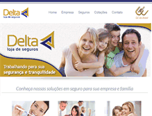 Tablet Screenshot of deltaseguros.com.br